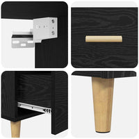 Hoge Kast 69,5 X 32,5 X 180 Cm Bewerkt Hout
