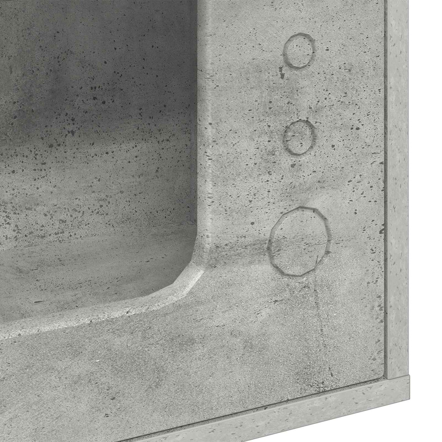 Kattenhuis Beton 51 X 30 X 42,5 Cm Bewerkt Hout