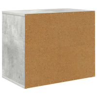 Kattenhuis Beton 51 X 30 X 42,5 Cm Bewerkt Hout