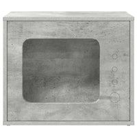 Kattenhuis Beton 51 X 30 X 42,5 Cm Bewerkt Hout
