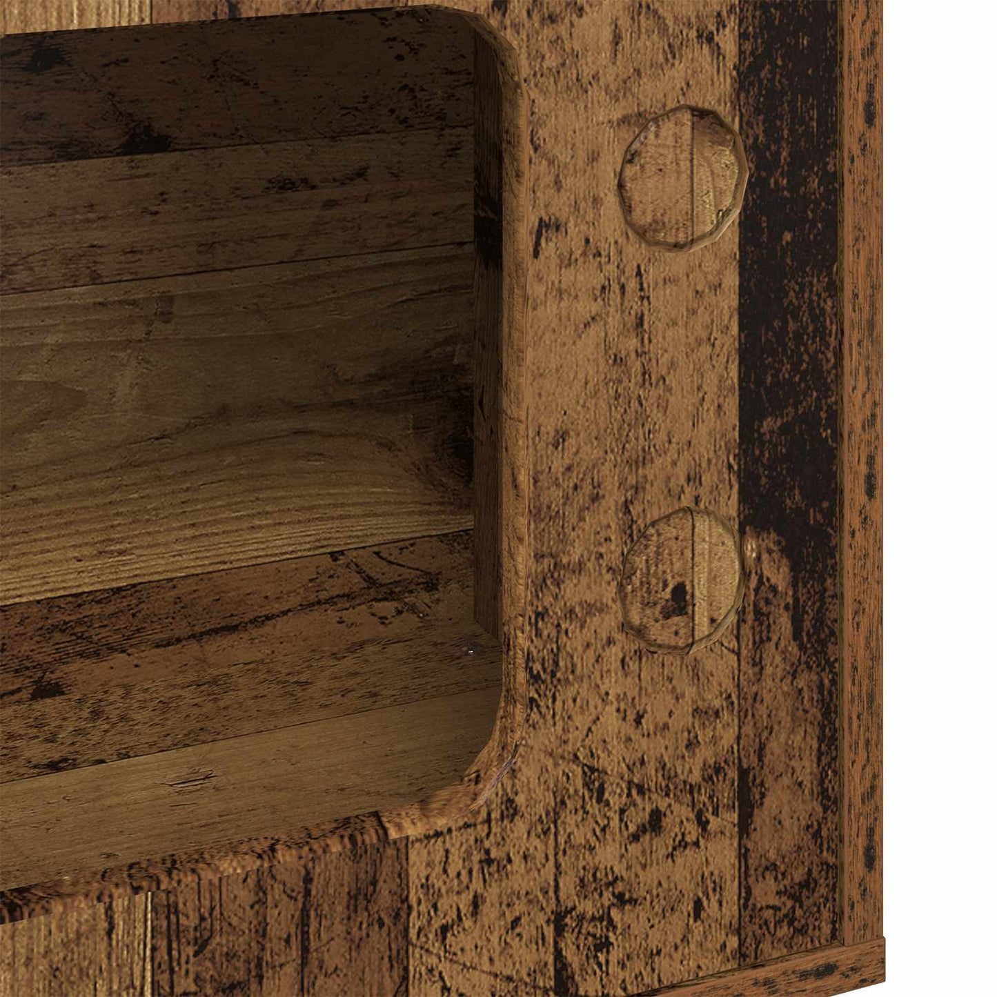 Kattenhuis Oudhout 51 X 30 X 52 Cm Bewerkt Hout