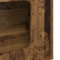 Kattenhuis Oudhout 51 X 30 X 52 Cm Bewerkt Hout