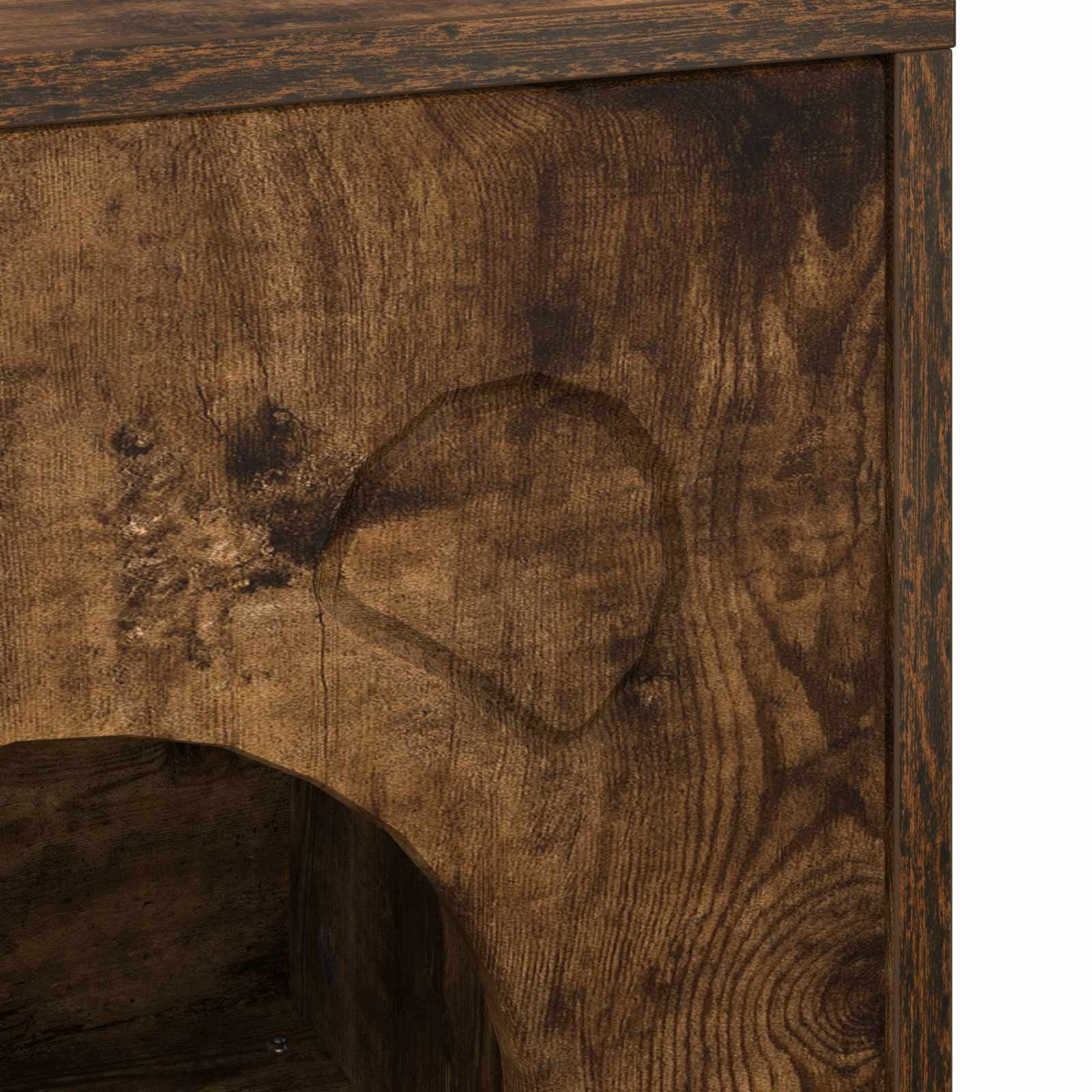 Kattenhuis 42,5 X 40 X 53 Cm Bewerkt Hout