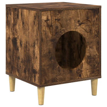 Kattenhuis 42,5 X 40 X 53 Cm Bewerkt Hout