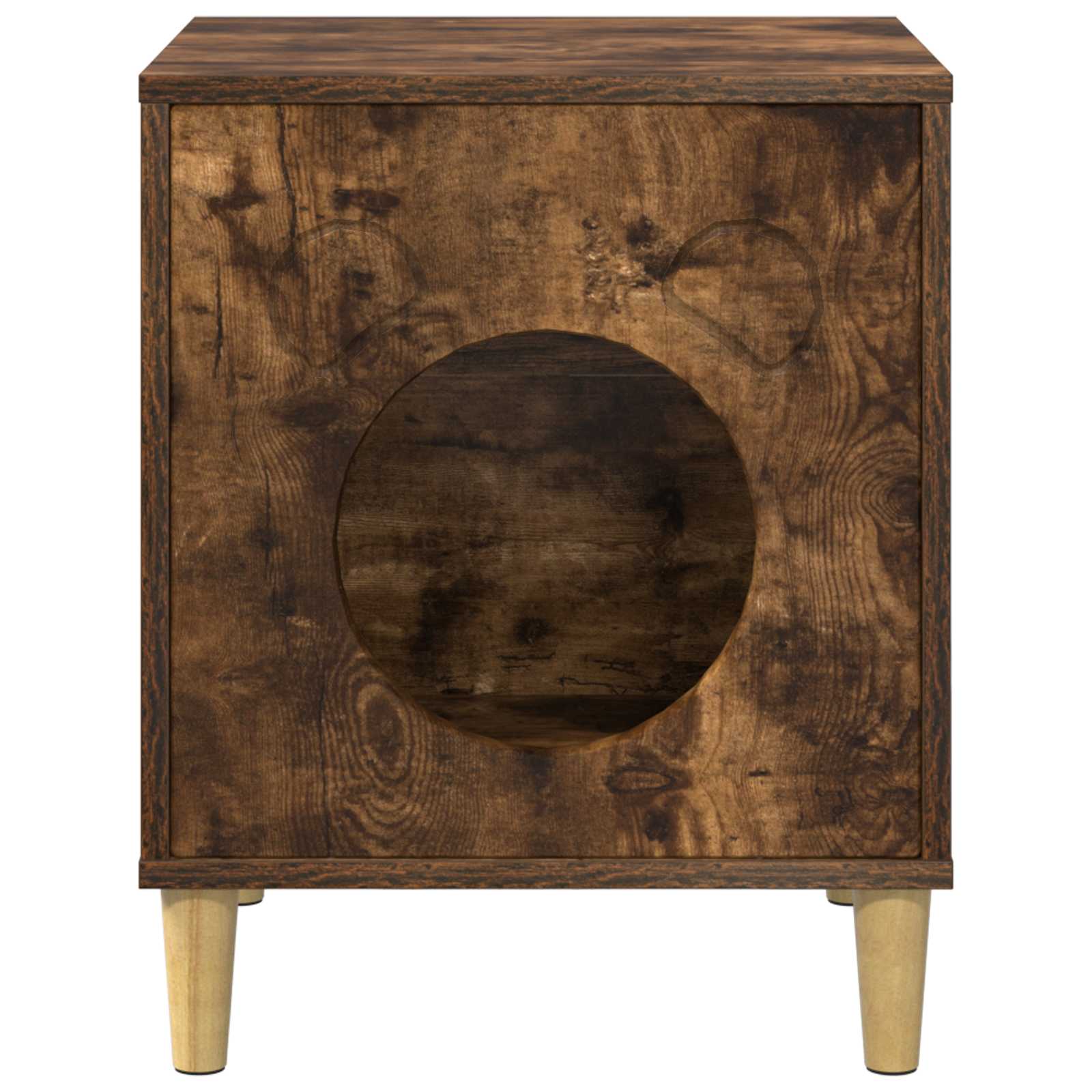 Kattenhuis 42,5 X 40 X 53 Cm Bewerkt Hout