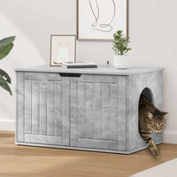 Kattenhuis Oudhout 85 X 55 X 50,5 Cm Bewerkt Hout