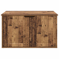 Kattenhuis Oudhout 85 X 55 X 50,5 Cm Bewerkt Hout