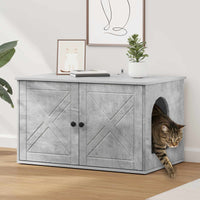 Kattenhuis 85 X 55 X 50 Cm Bewerkt Hout