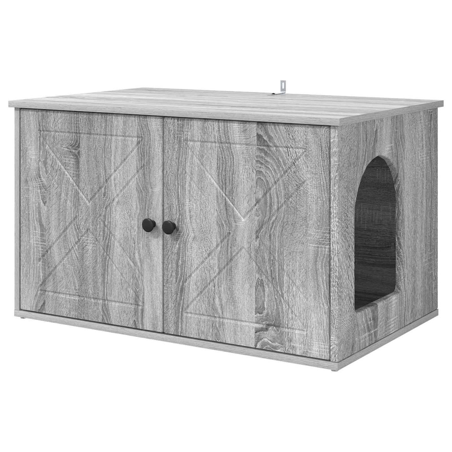 Kattenhuis 85 X 55 X 50 Cm Bewerkt Hout