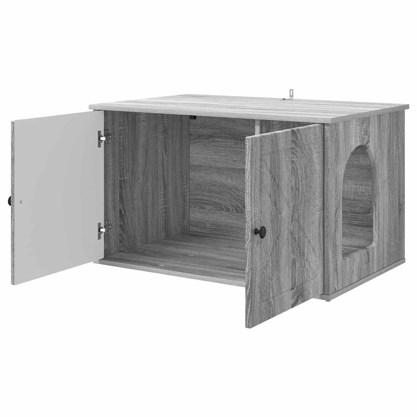 Kattenhuis 85 X 55 X 50 Cm Bewerkt Hout