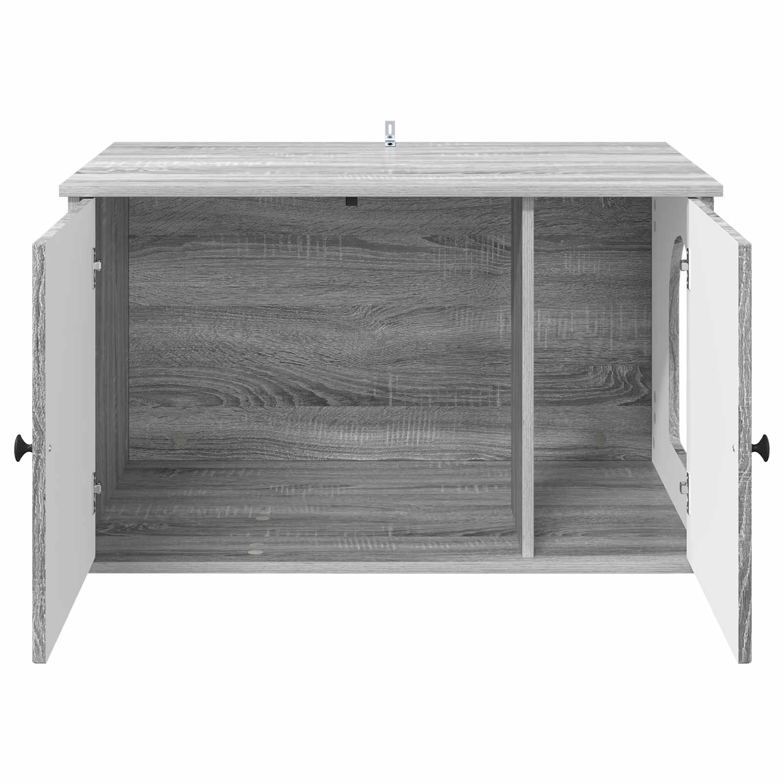 Kattenhuis 85 X 55 X 50 Cm Bewerkt Hout