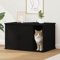 Kattenhuis Beton 85 X 55 X 50 Cm Bewerkt Hout