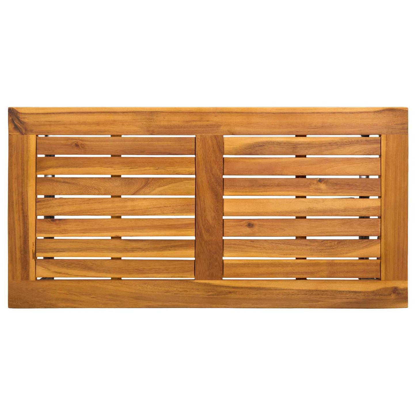 Buiten Tafel 80 X 40 X 40 Cm Staal En Poly Rattan