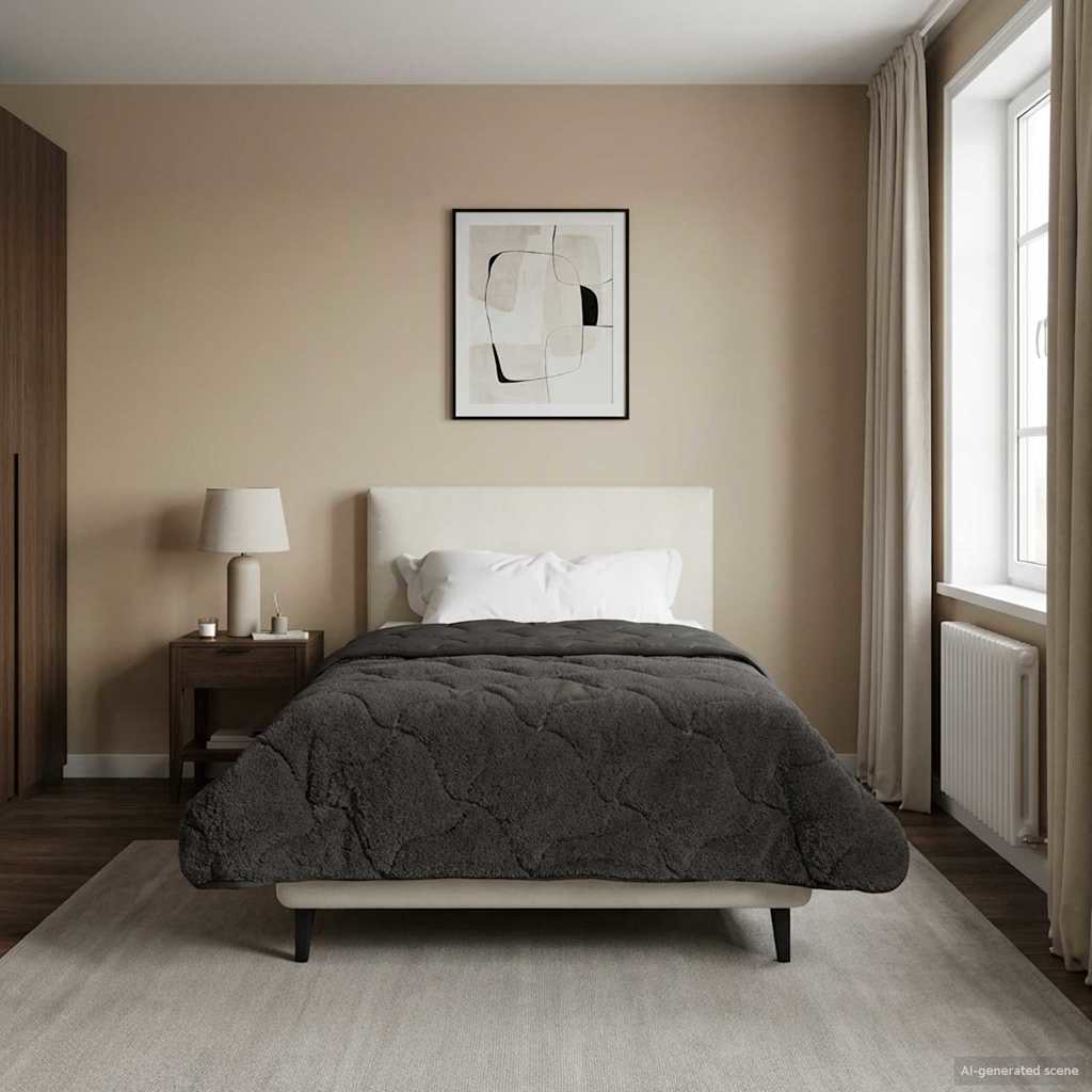 Zomer Dekbed 220 X 240 Cm Microfiber En Teddy Fleece