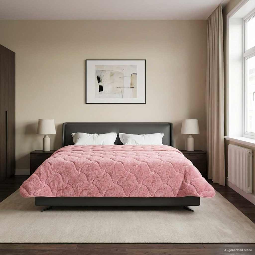 Zomer Dekbed 220 X 240 Cm Microfiber En Teddy Fleece