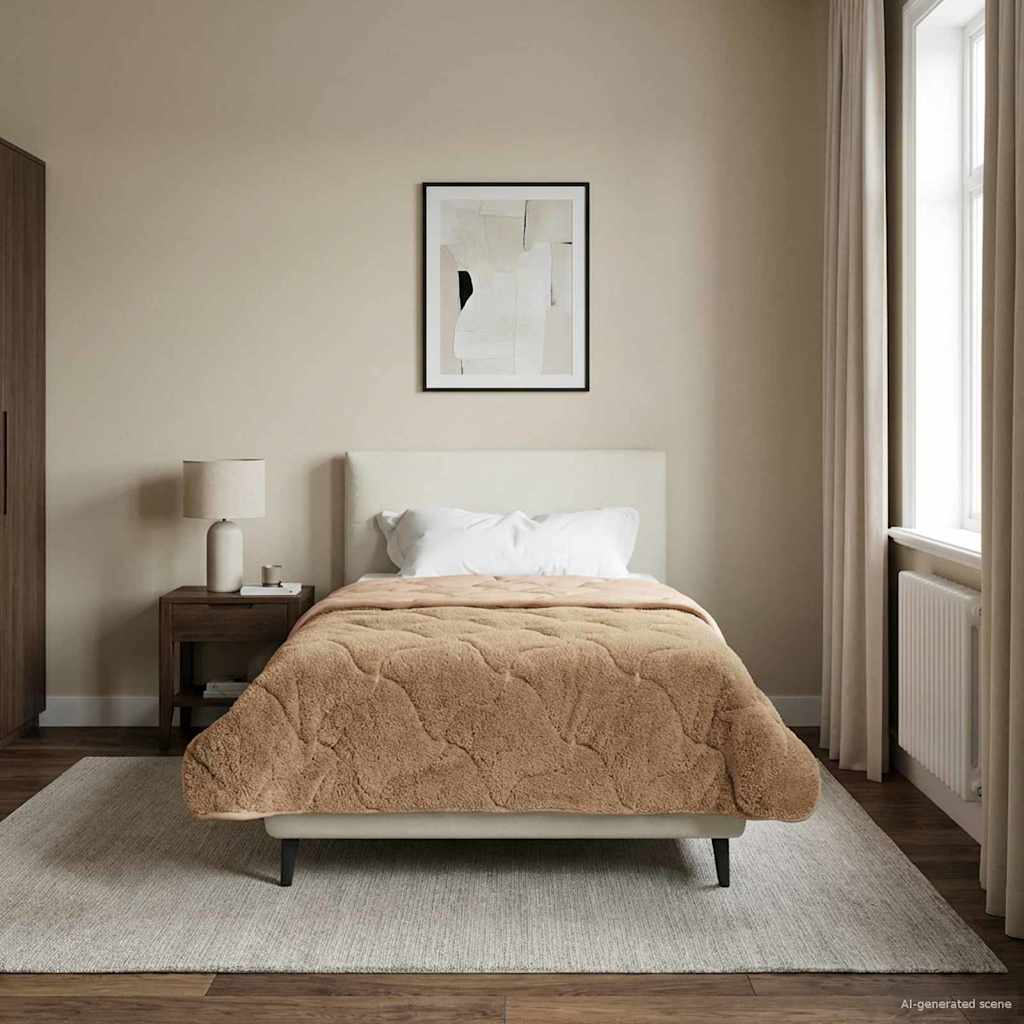 Zomer Dekbed 220 X 240 Cm Microfiber En Teddy Fleece