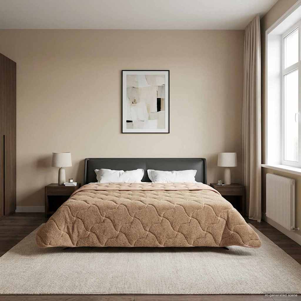Zomer Dekbed 220 X 240 Cm Microfiber En Teddy Fleece