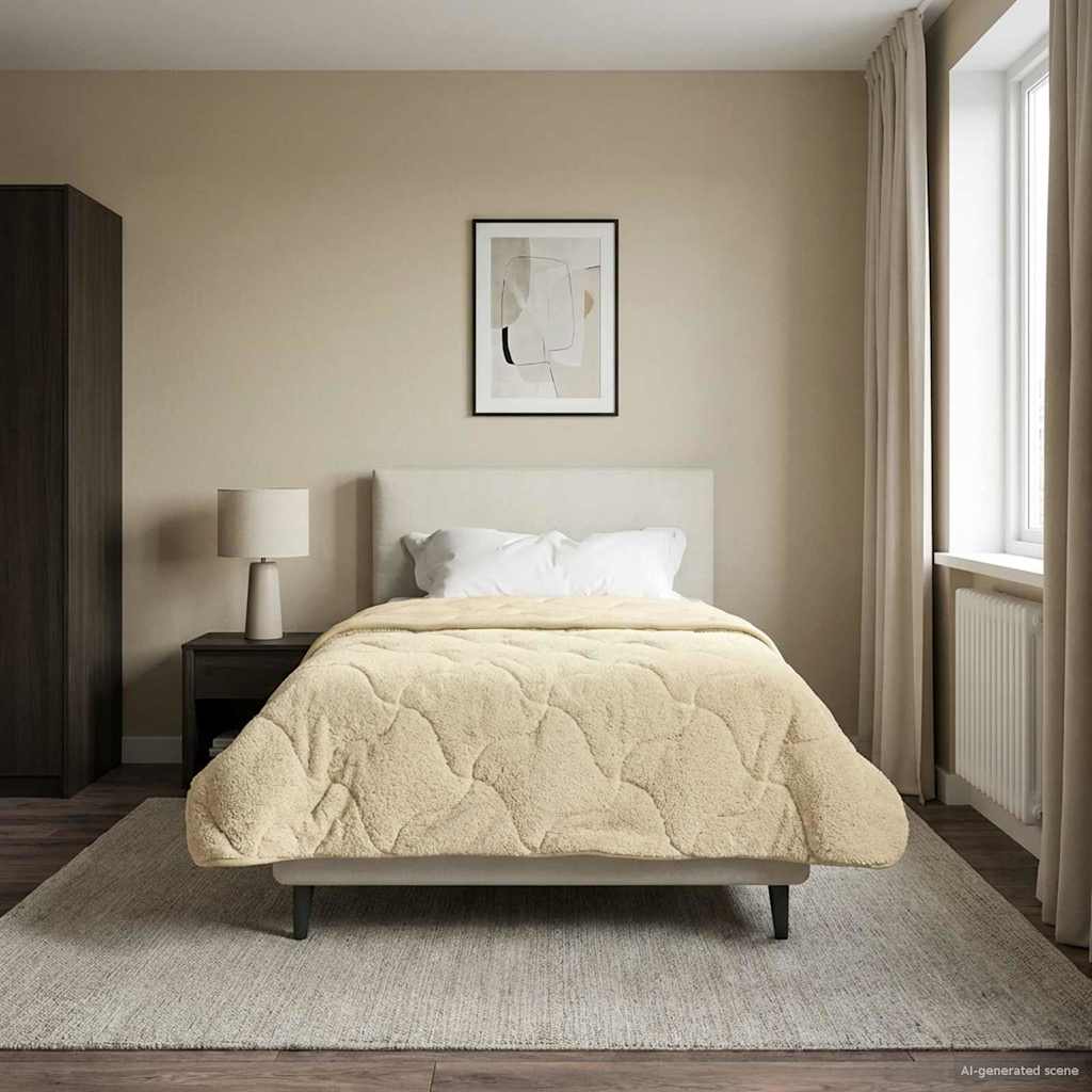 Zomer Dekbed 220 X 240 Cm Microfiber En Teddy Fleece
