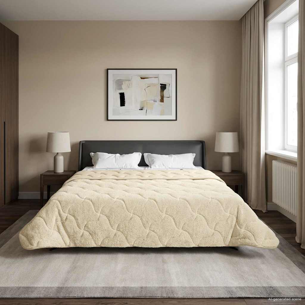 Zomer Dekbed 220 X 240 Cm Microfiber En Teddy Fleece