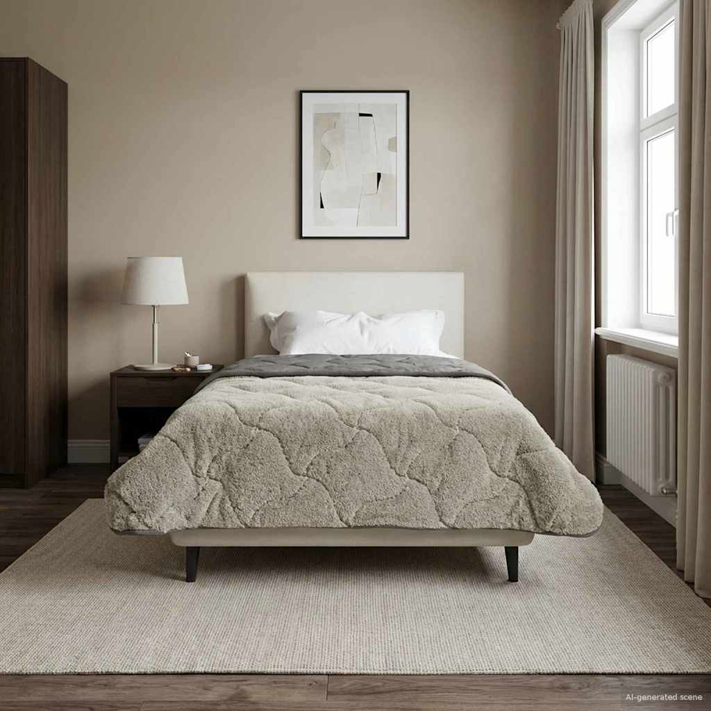 Winter Dekbed 220 X 260 Cm Microfiber En Teddy Fleece