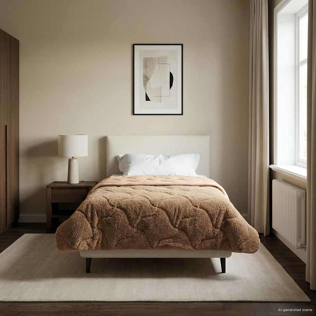 Winter Dekbed 220 X 260 Cm Microfiber En Teddy Fleece