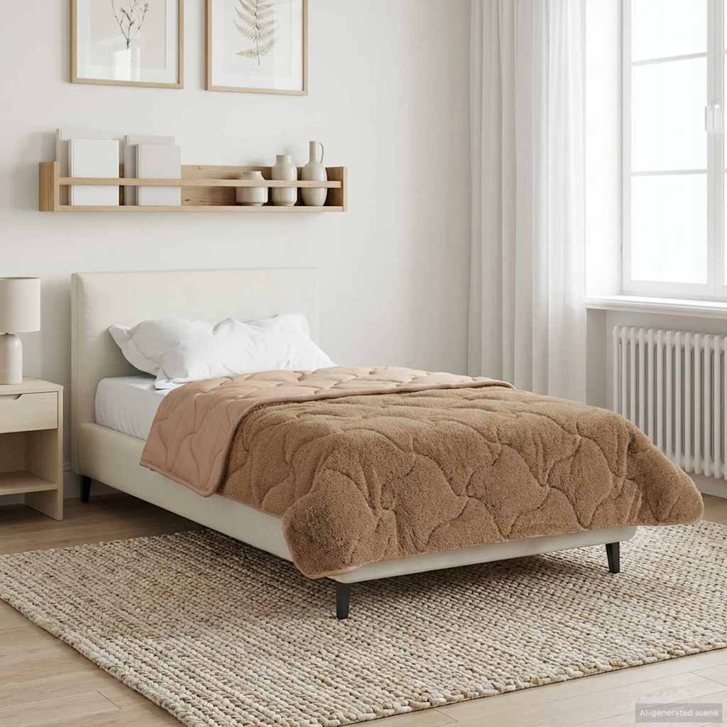 Winter Dekbed 220 X 260 Cm Microfiber En Teddy Fleece