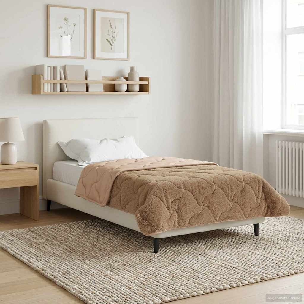 Winter Dekbed 220 X 260 Cm Microfiber En Teddy Fleece
