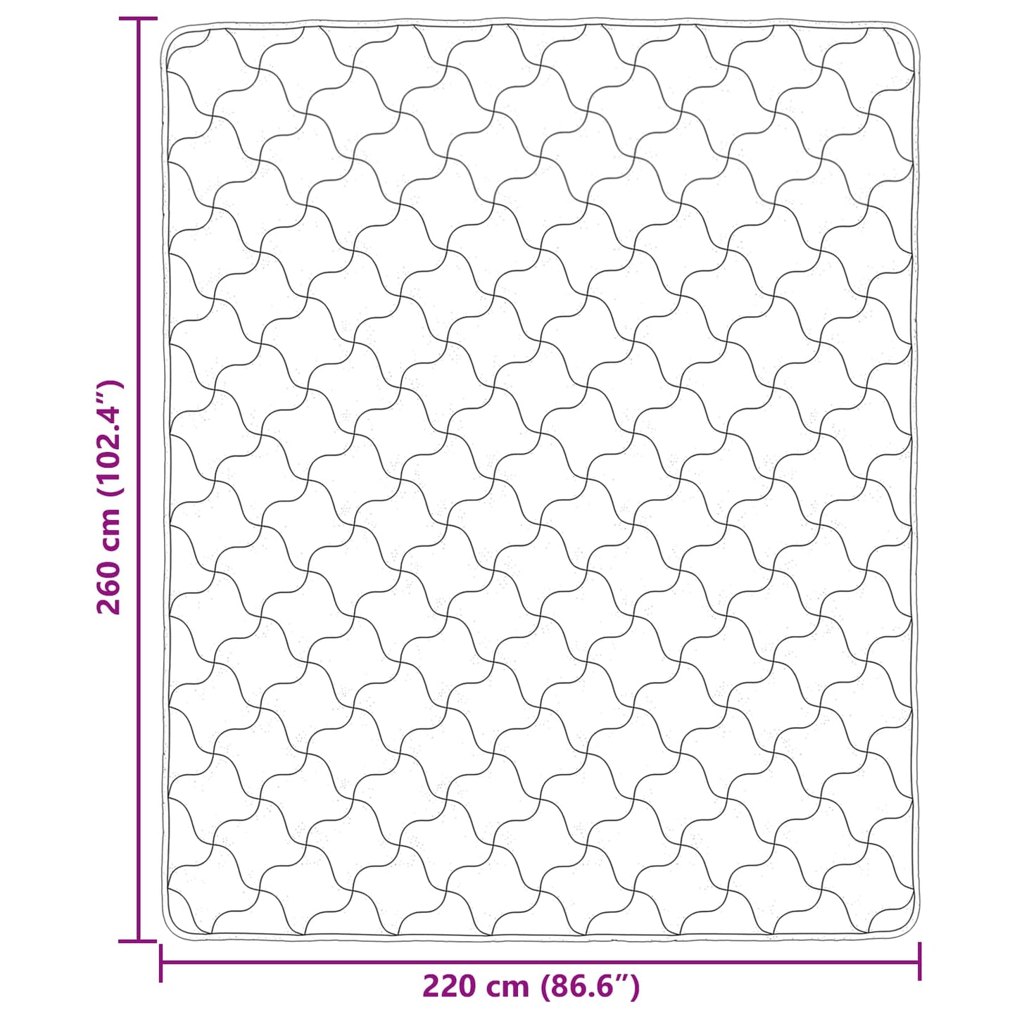 Winter Dekbed 220 X 260 Cm Microfiber En Teddy Fleece