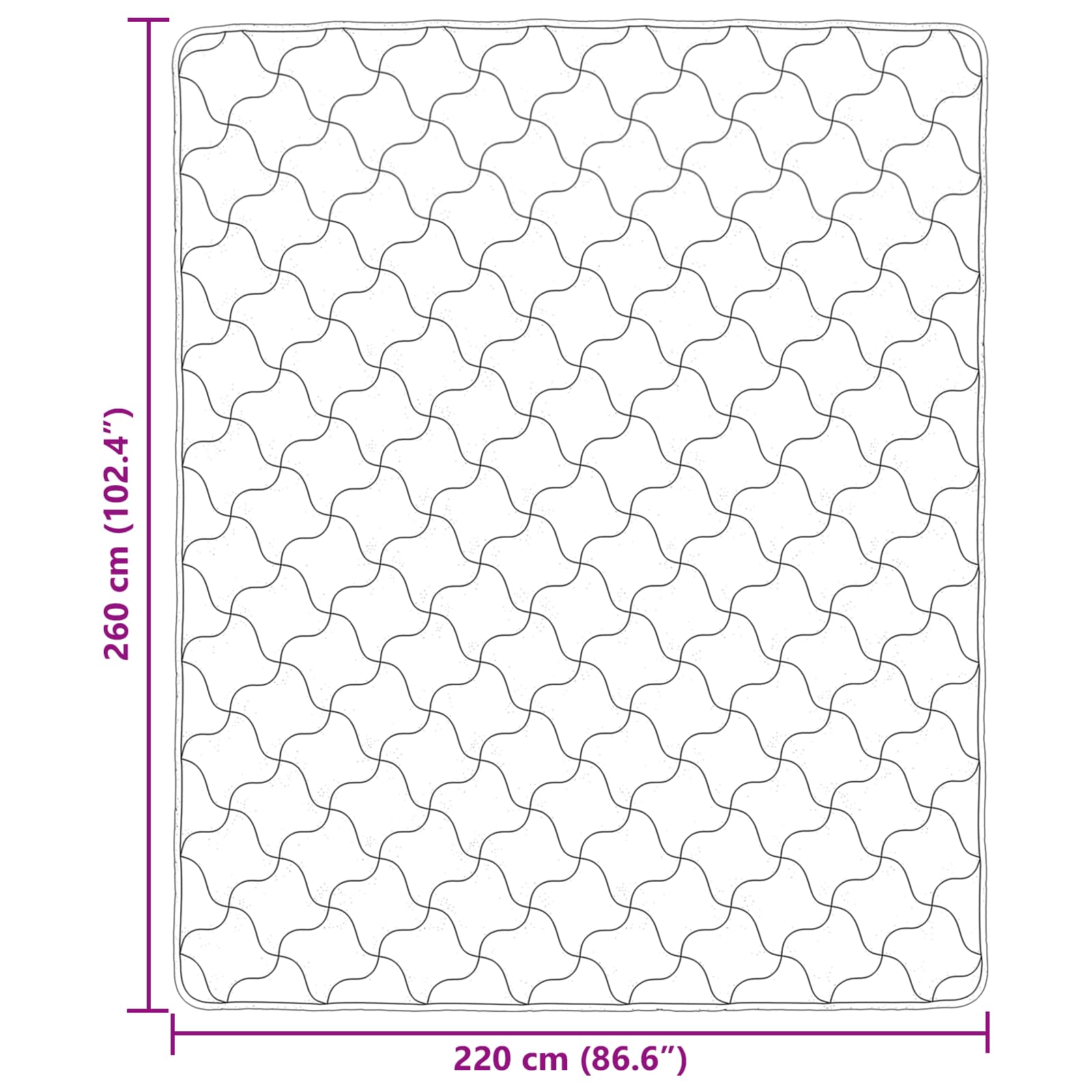Winter Dekbed 220 X 260 Cm Microfiber En Teddy Fleece