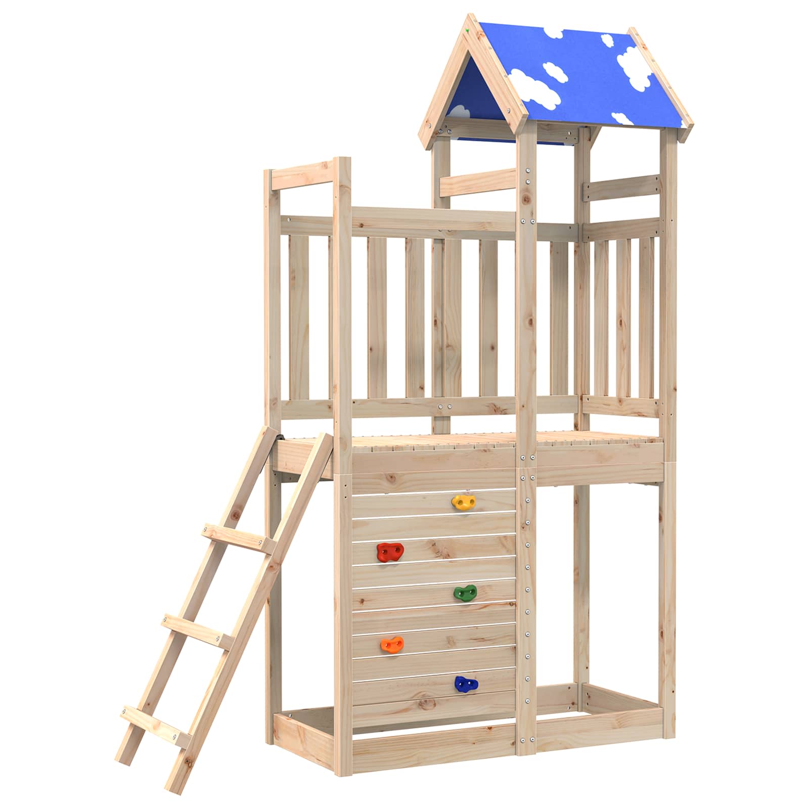 Speeltoren Bruin 110,5 X 52,5 X 215Cm