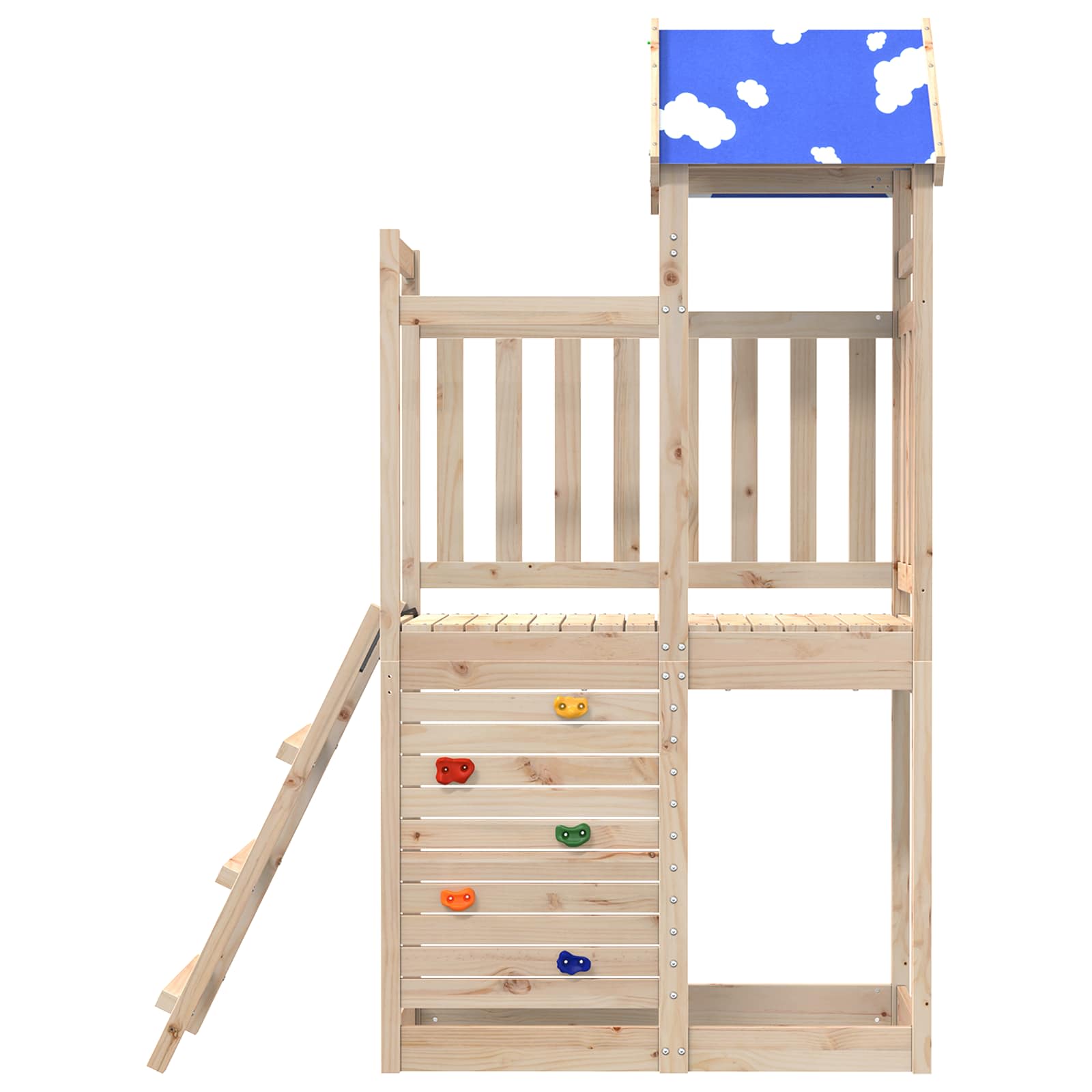 Speeltoren Bruin 110,5 X 52,5 X 215Cm