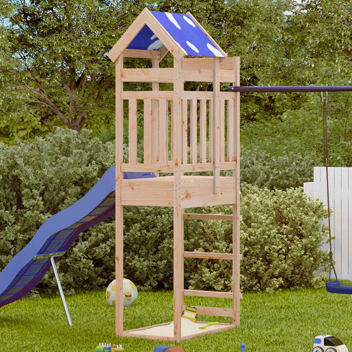 Speeltoren Bruin 85 X 52,5 X 239 Cm