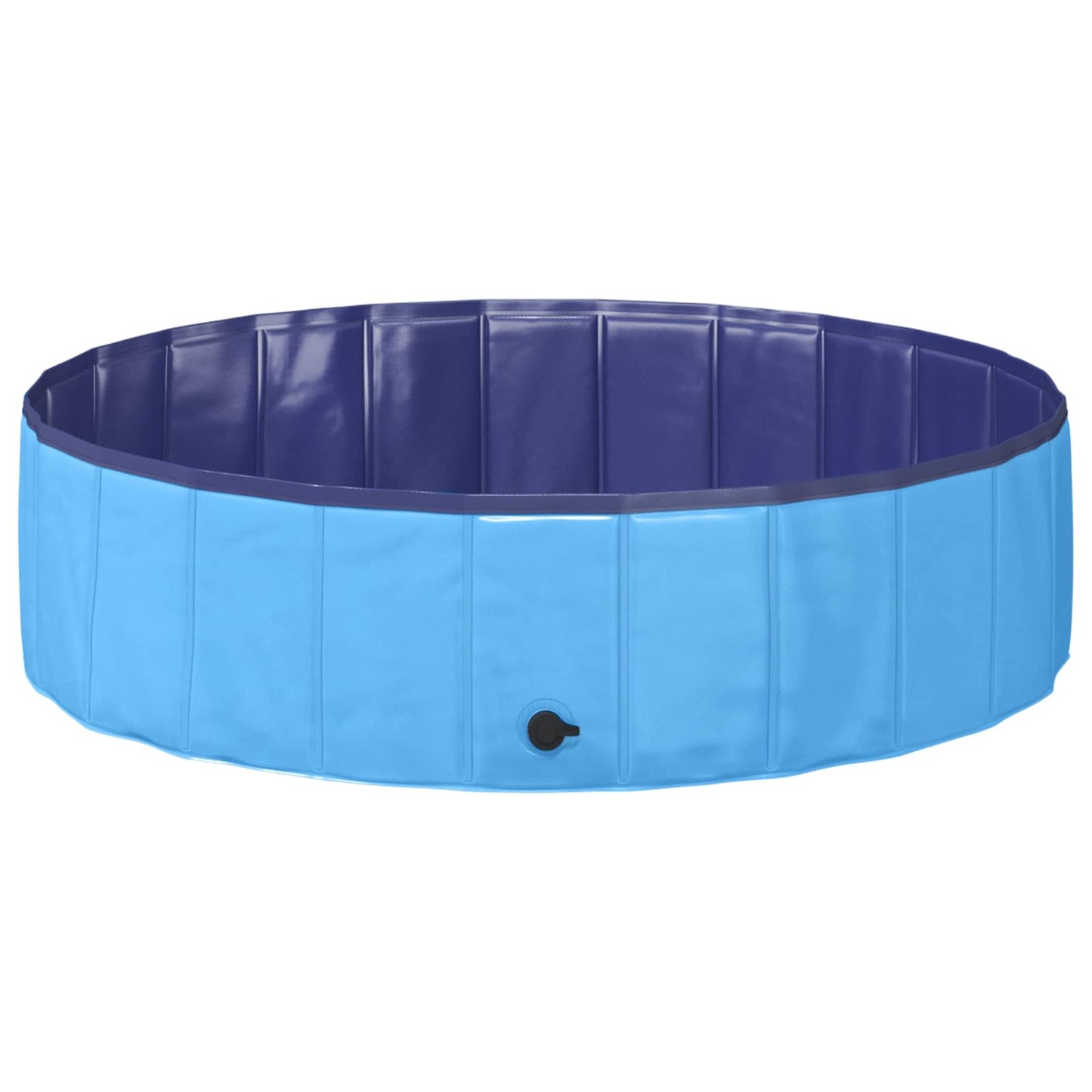 Opvouwbaar Zwembadd Voor Honden En Blauw 80 X